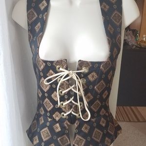 UNBRANDED Reversable Waistcoat Corset